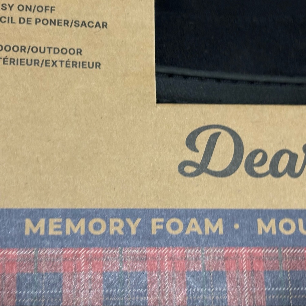 Dearfoams Men's Black Slippers 11/12 - Picture 2 of 7